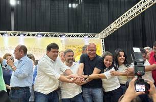 MDB faz evento em Teresina para oficializar Paulo Márcio como vice de Fábio Novo (Foto: Naiane Feitosa / Conecta Piauí) MDB faz evento em Teresina para oficializar Paulo Márcio como vice de Fábio Novo (Foto: Naiane Feitosa / Conecta Piauí)