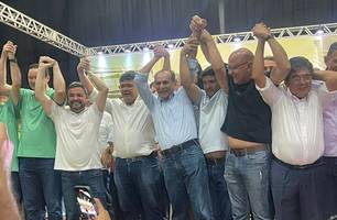 MDB faz evento em Teresina para oficializar Paulo Márcio como vice de Fábio Novo (Foto: Tiago Moura / Conecta Piauí) MDB faz evento em Teresina para oficializar Paulo Márcio como vice de Fábio Novo (Foto: Tiago Moura / Conecta Piauí)