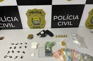 Polícia Civil captura os "Filhos do Peixeiro" na zona Norte de Teresina (Foto: Reprodução) Polícia Civil captura os "Filhos do Peixeiro" na zona Norte de Teresina (Foto: Reprodução)