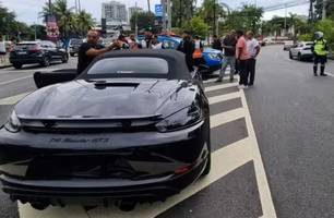 Porsche GT de policial civil aposentado (Foto: Reprodução)