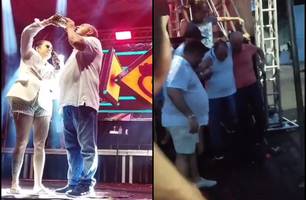 Prefeito de Batalha aparece empriagado (Foto: Reprodução) Prefeito de Batalha aparece empriagado (Foto: Reprodução)