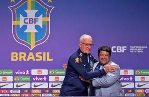 Presidente da CBF, Ednaldo Rodrigues, apresenta Dorival Júnior, novo técnico da Seleção Brasileira (Foto: Staff Images / CBF) Presidente da CBF, Ednaldo Rodrigues, apresenta Dorival Júnior, novo técnico da Seleção Brasileira (Foto: Staff Images / CBF)