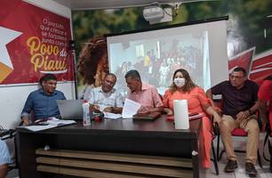 PT realiza primeira reunião do ano para tratar de estratégias em municípios do Piauí (Foto: Naiane Feitosa/Conecta Piauí) PT realiza primeira reunião do ano para tratar de estratégias em municípios do Piauí (Foto: Naiane Feitosa/Conecta Piauí)