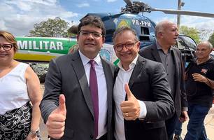 Rafael Fonteles e Dr. Hélio (Foto: Ascom MDB) Rafael Fonteles e Dr. Hélio (Foto: Ascom MDB)