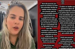Rayanna Glyesse denunciou caso de assédio sofrido em empresa em Teresina (Foto: Reprodução) Rayanna Glyesse denunciou caso de assédio sofrido em empresa em Teresina (Foto: Reprodução)