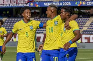Seleção Brasileira enfrenta Colômbia em seu segundo jogo no Pré-Olímpico (Foto: Joilson Marconne/CBF) Seleção Brasileira enfrenta Colômbia em seu segundo jogo no Pré-Olímpico (Foto: Joilson Marconne/CBF)