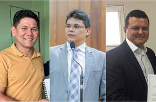 Veim da Fretraf, Oliveira Neto e Oliveira Júnior (Foto: Reprodução) Veim da Fretraf, Oliveira Neto e Oliveira Júnior (Foto: Reprodução)