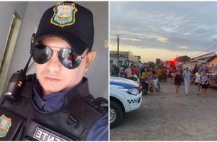Vigilante é morto com vários tiros em Água Branca (Foto: Reprodução) Vigilante é morto com vários tiros em Água Branca (Foto: Reprodução)