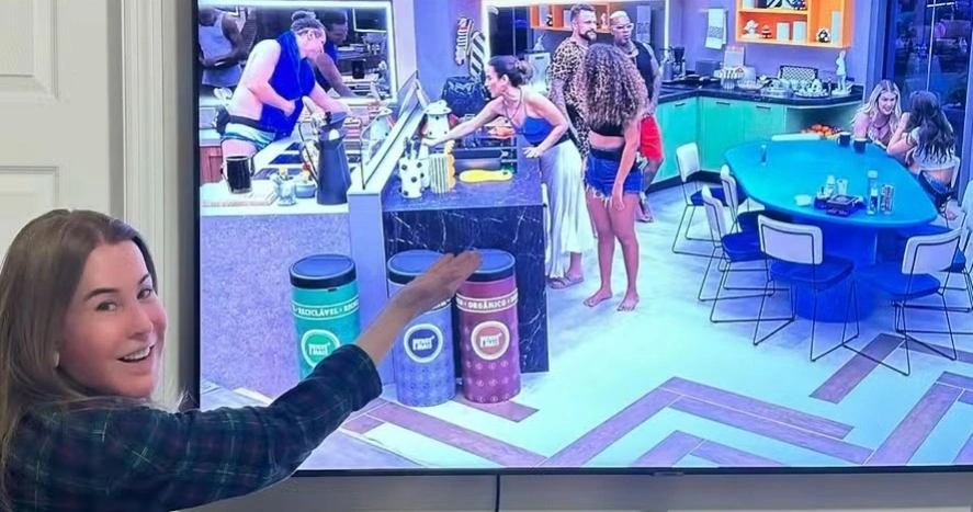 Zilu Godoi compartilha foto de Wanessa Camargo lavando louças no BBB 24