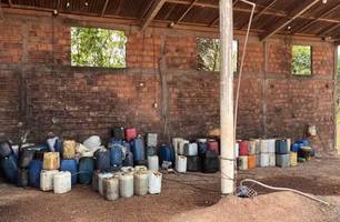 A Polícia Civil do Maranhão (PC-MA) prendeu um homem em flagrante pela prática dos crimes de comércio ilegal de combustíveis (Foto: Divulgação/Polícia Civil do Maranhão)