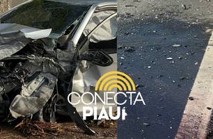 Acidente em Teresina (Foto: Conecta Piauí) Acidente em Teresina (Foto: Conecta Piauí)