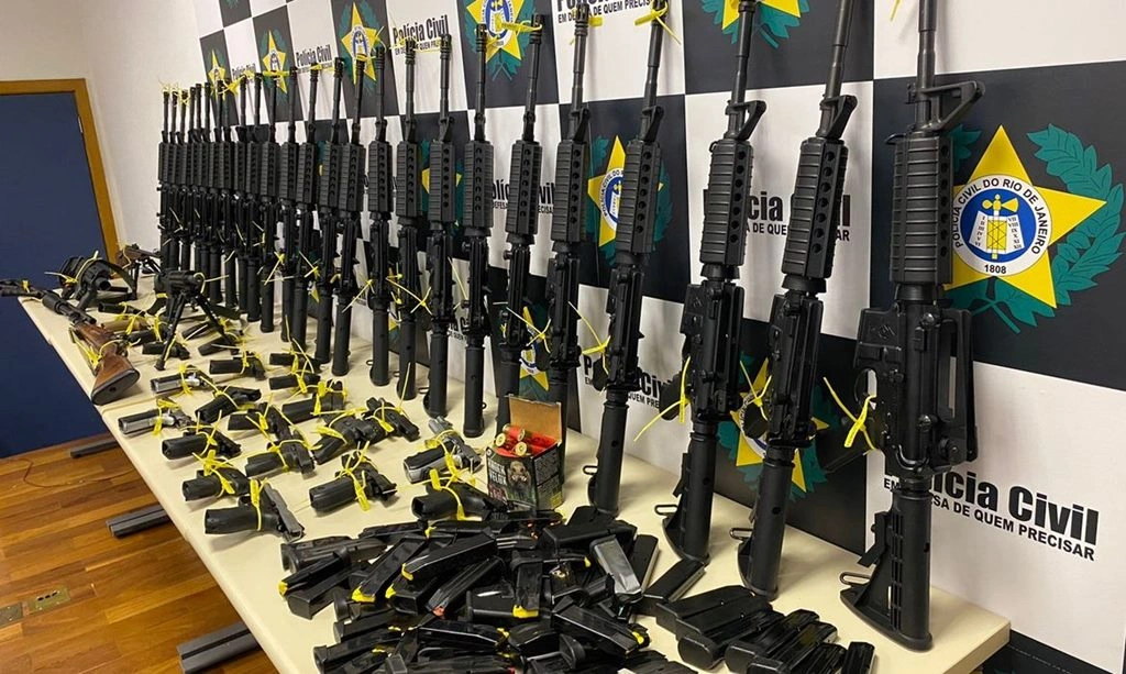 Apreensão de fuzis