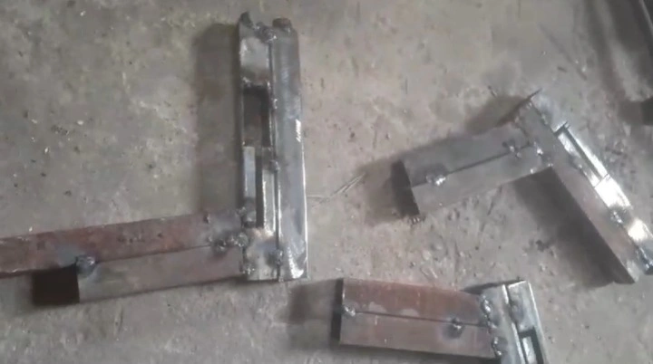 Armas artesanais apreendidas na operação