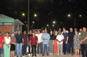 BR 316 em Demerval Lobão ganha nova iluminação com recursos próprios do município (Foto: Reprodução/Secom) BR 316 em Demerval Lobão ganha nova iluminação com recursos próprios do município (Foto: Reprodução/Secom)