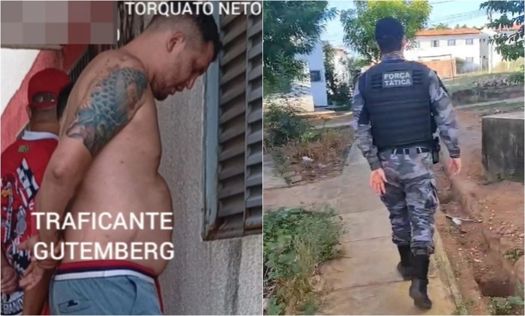 Chefe do tráfico é preso no Residencial Torquato Neto