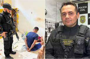 Delegado Charles Pessoa explica como funciona hierarquias dentro de facções criminosas (Foto: Reprodução e Conecta Piauí) Delegado Charles Pessoa explica como funciona hierarquias dentro de facções criminosas (Foto: Reprodução e Conecta Piauí)