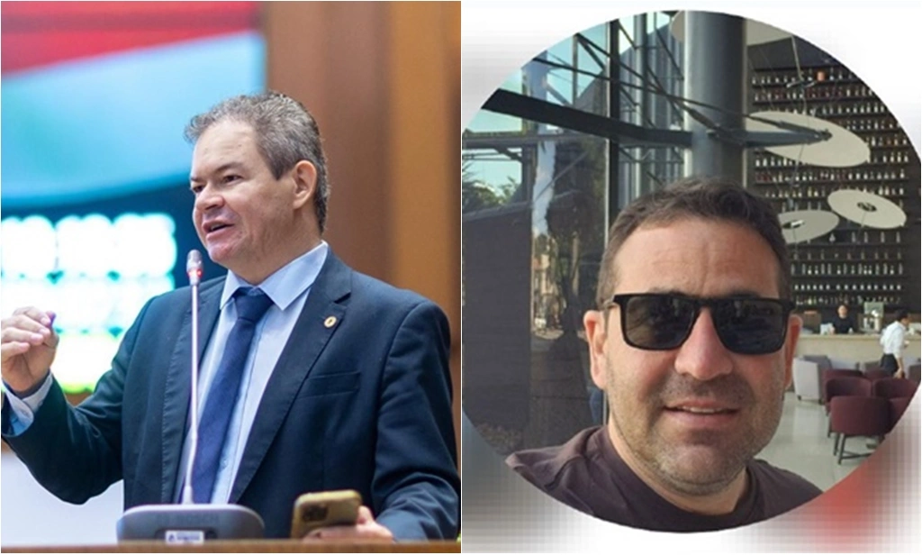 Deputado Rafael e Macel Almeida, respectivamente