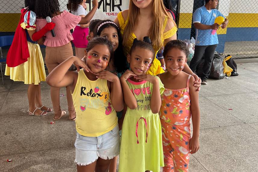 Dia das Crianças: Projeto Amar Teresina promove alegria e solidariedade Dia das Crianças: Projeto Amar Teresina promove alegria e solidariedade