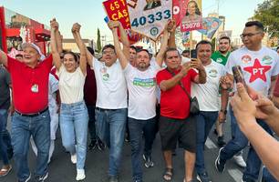 Fábio Novo reúne mais de 22 mil pessoas na maior caminhada da história de Teresina (Foto: James Rodrigues/Conecta Piauí) Fábio Novo reúne mais de 22 mil pessoas na maior caminhada da história de Teresina (Foto: James Rodrigues/Conecta Piauí)