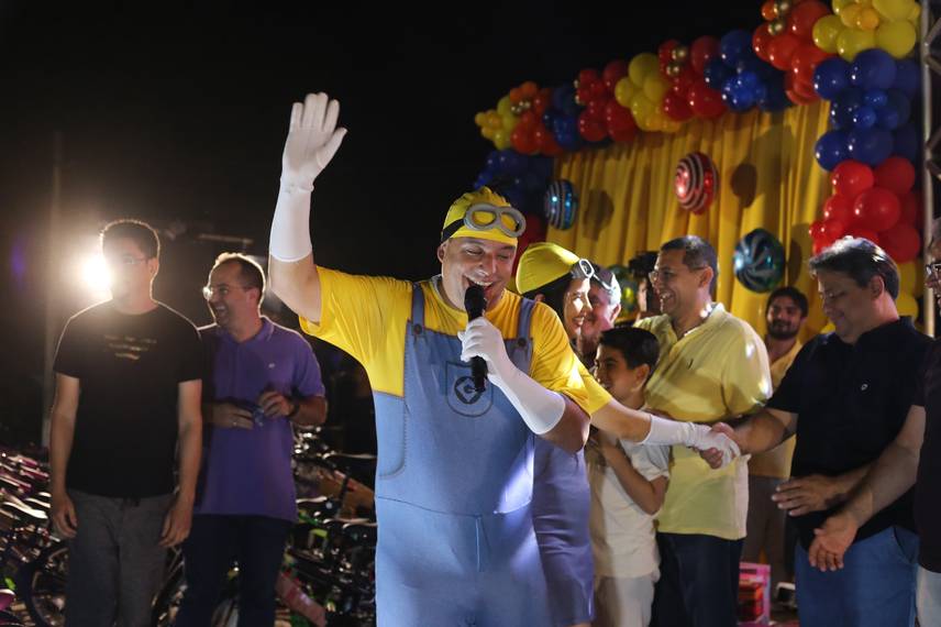 Festa das Crianças em Demerval Lobão é marcada por alegria e prêmios Festa das Crianças em Demerval Lobão é marcada por alegria e prêmios