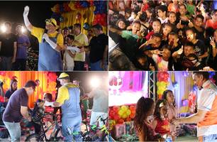 Festa das Crianças em Demerval Lobão é marcada por alegria e prêmios (Foto: Reprodução/Secom)