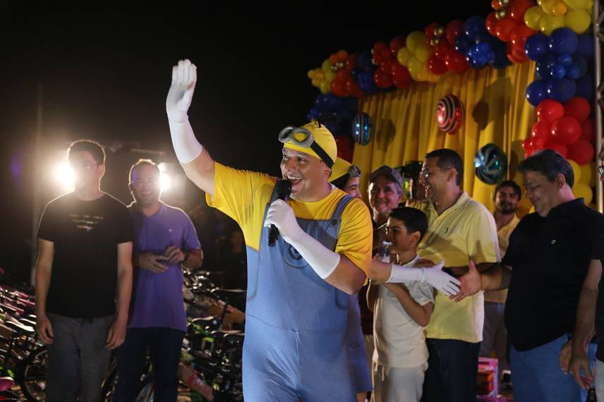 Festa das Crianças em Demerval Lobão é marcada por alegria e prêmios Festa das Crianças em Demerval Lobão é marcada por alegria e prêmios