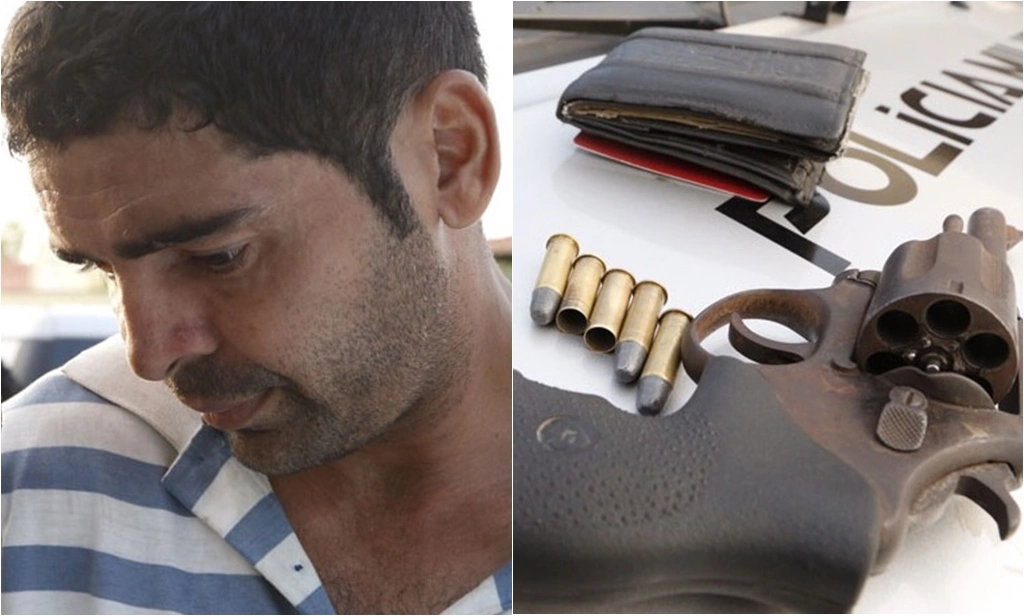 Francisco de Assis Filho e arma usada contra adolescente