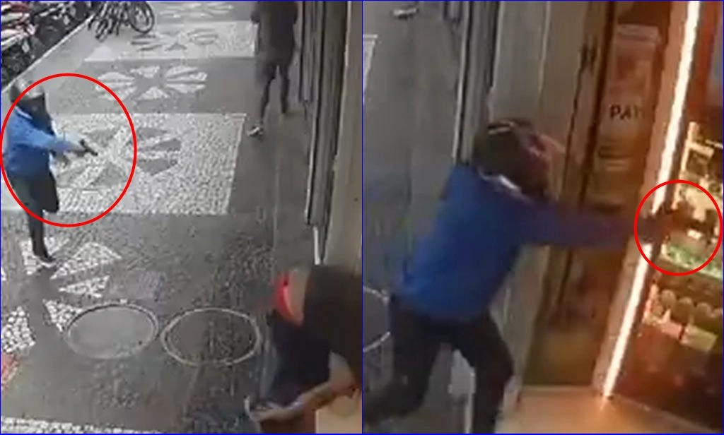 Homem atira em shopping, deixa dois feridos e morre durante fuga no ES