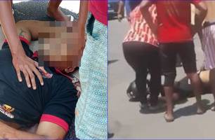 Homem é assassinado a tiros próximo a loja automotiva em Timon (Foto: Reprodução)