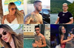 Influenciadores Letícia Ellen, Diogo Xenon, Pedro Lopes (Lokinho), Milena Pamela, Douglas Guimarães e Yrla Lima, respectivamente (Foto: Reprodução) Influenciadores Letícia Ellen, Diogo Xenon, Pedro Lopes (Lokinho), Milena Pamela, Douglas Guimarães e Yrla Lima, respectivamente (Foto: Reprodução)