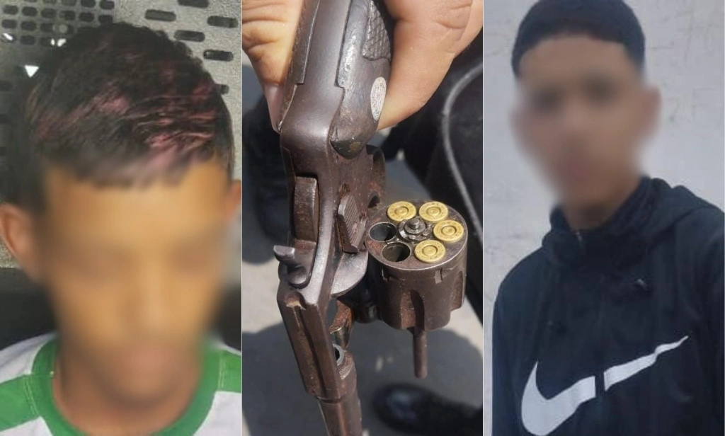 Menores são conduzidos com arma de fogo na zona Sul de Teresina