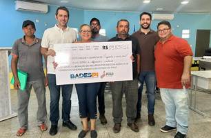 Ovinocultores de Paes Landim recebem cerca de R$ 60 mil da Badespi (Foto: Reprodução) Ovinocultores de Paes Landim recebem cerca de R$ 60 mil da Badespi (Foto: Reprodução)