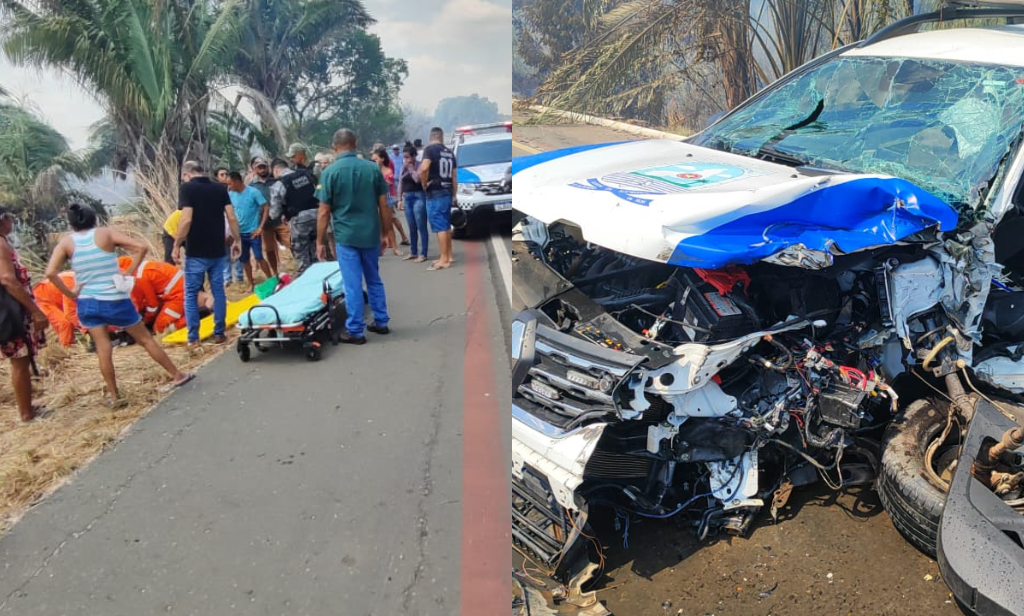 Sargento morre em grave acidente próximo a Rodoanel na zona Sul de Teresina