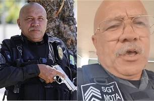 Sargento Mota se pronuncia após ser alvo de operação (Foto: Reprodução) Sargento Mota se pronuncia após ser alvo de operação (Foto: Reprodução)