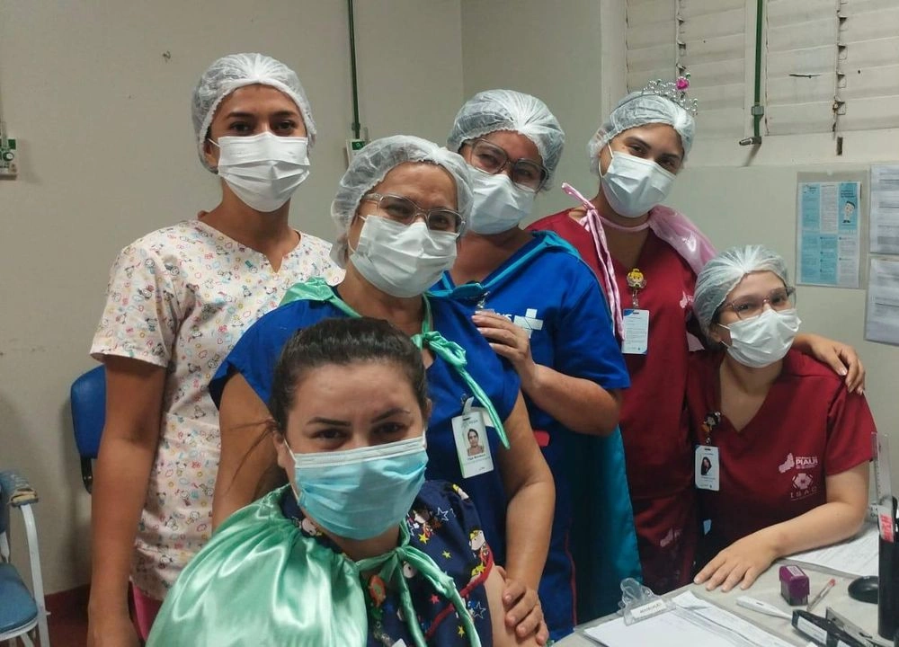 Semana das Crianças no HEDA muda ambiente hospitalar e alegra crianças internadas