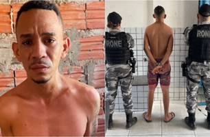 Suspeito de roubar carro e arma de PM é preso durante operação em Timon (Foto: Reprodução) Suspeito de roubar carro e arma de PM é preso durante operação em Timon (Foto: Reprodução)