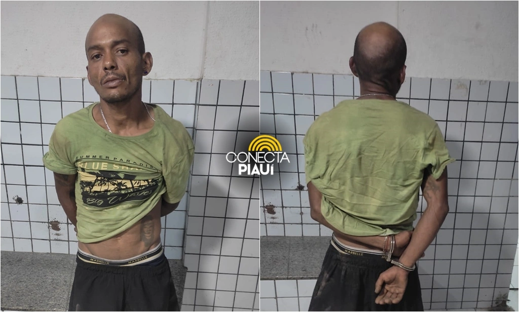 'Vampiro' suspeito de vários arrombamentos é preso no Morro do Cego em Teresina