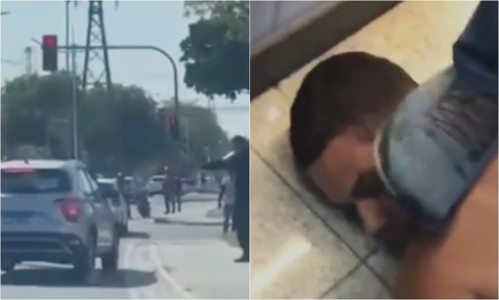 Vídeo mostra o momento que PM pega carona em moto e persegue bandido no RJ