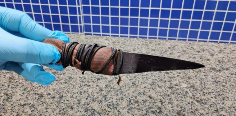 Arma utilizada no crime