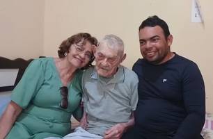 Cearense de 112 anos se torna o homem mais velho do mundo, segundo o Guinness (Foto: Reprodução)