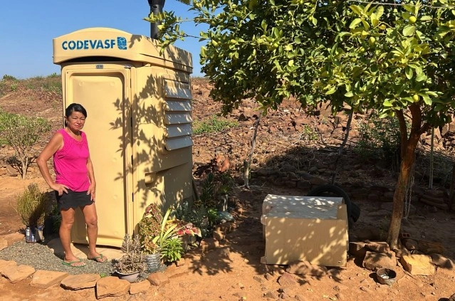 Codevasf instala 233 banheiros secos em dez municípios do semiárido piauiense