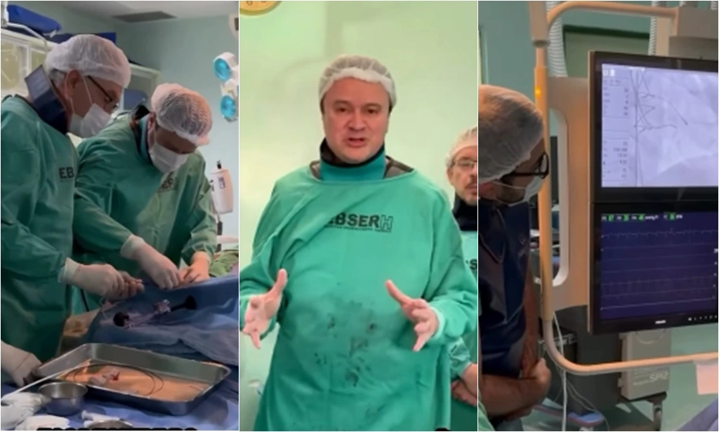Dr. Paulo Márcio realiza cirurgia cardíaca inédita em hospital público do Piauí