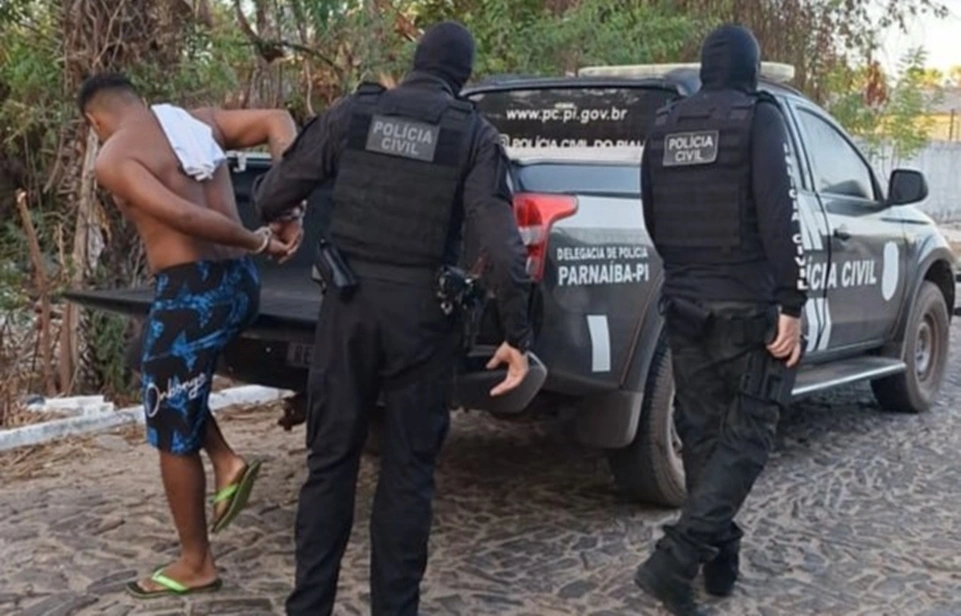E.C. foi preso na cidade de Parnaíba