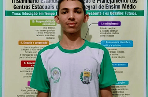 Estudante da rede estadual em Luzilândia é finalista em Concurso Nacional de Redação (Foto: Reprodução)