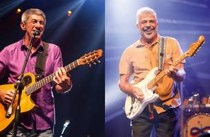 Fagner e Lulu Santos (Foto: Reprodução)