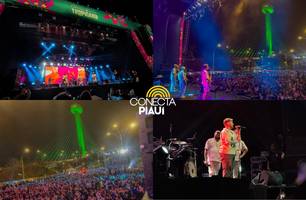 Ferrugem e Gilsons embalam noite do segundo dia de Festival Tropicana em Teresina (Foto: Conecta Piauí) Ferrugem e Gilsons embalam noite do segundo dia de Festival Tropicana em Teresina (Foto: Conecta Piauí)