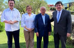 Governador Rafael Fonteles tem encontro com Kassab e acerta espaço do PSD (Foto: Ascom) Governador Rafael Fonteles tem encontro com Kassab e acerta espaço do PSD (Foto: Ascom)
