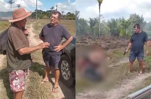 Homem assassina idoso após briga por terras no interior do Amapá (Foto: Reprodução)