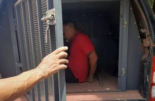 Homem condenado por duplo homicídio em Timon foi preso nesta terça (12) (Foto: Reprodução)