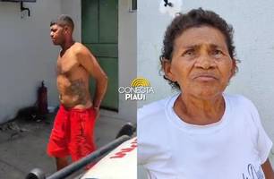 Homem é preso suspeito de agredir a própria mãe (Foto: Reprodução) Homem é preso suspeito de agredir a própria mãe (Foto: Reprodução)